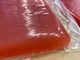 Lastra in gel per sella moto (colore rosso) da 80 x 30 cm (spessore15 mm)